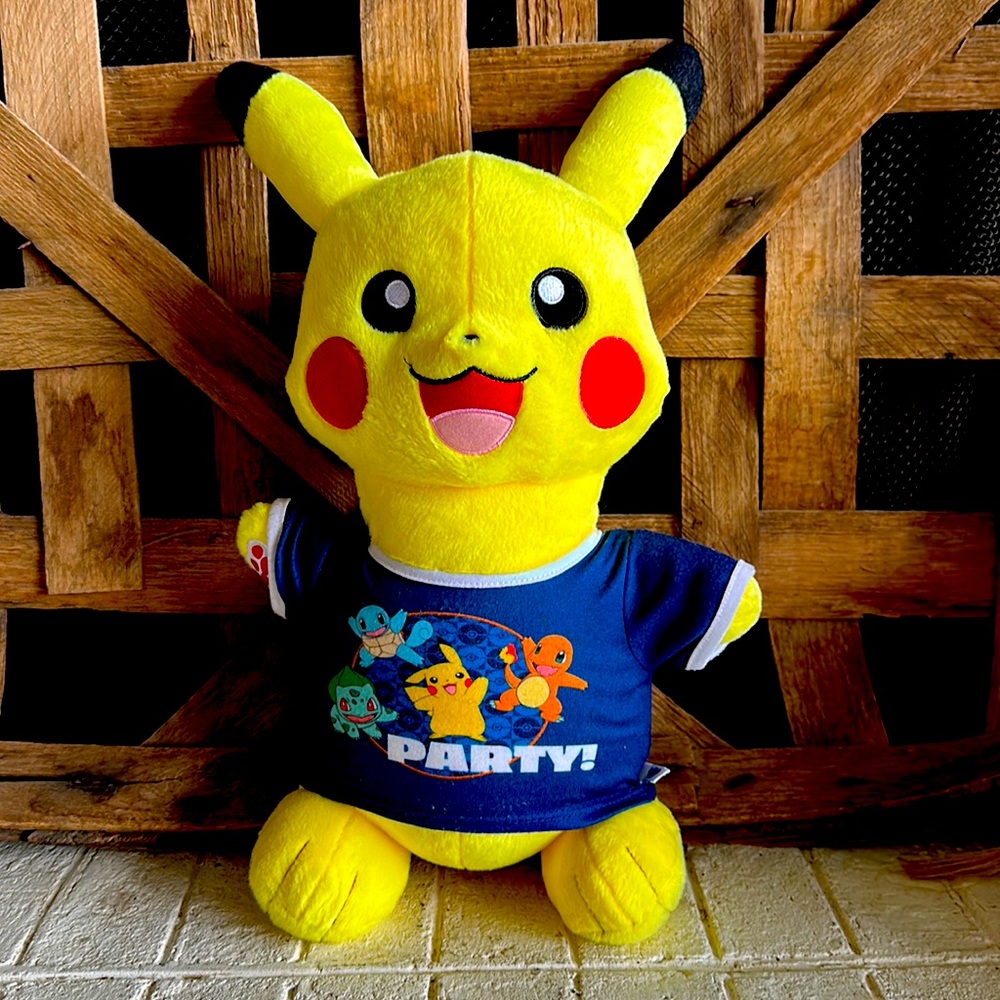 Build-A-Bear • Pokemon Plush with shirt (45)